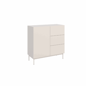 Komoda Jednodrzwiowa z Trzema Szufladami Kaszmir