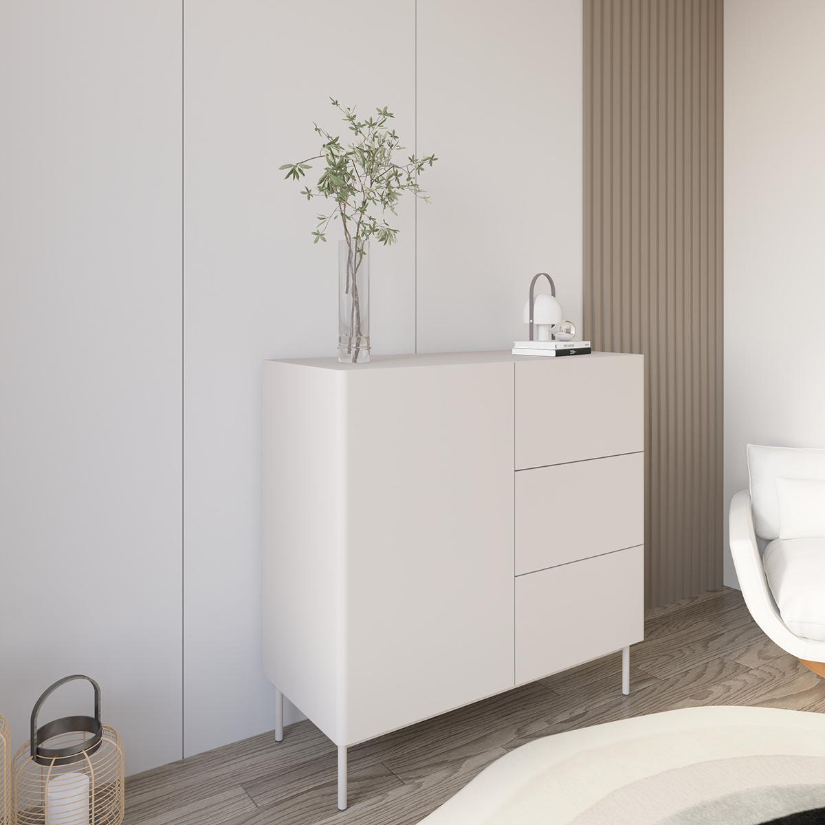 OLIO KASZMIR KOMODA 1D3SZ BOK