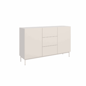 Komoda Dwudrzwiowa z Trzema Szufladami Kaszmir