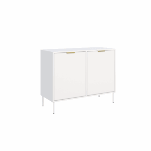 Komoda dwudrzwiowa  Biała