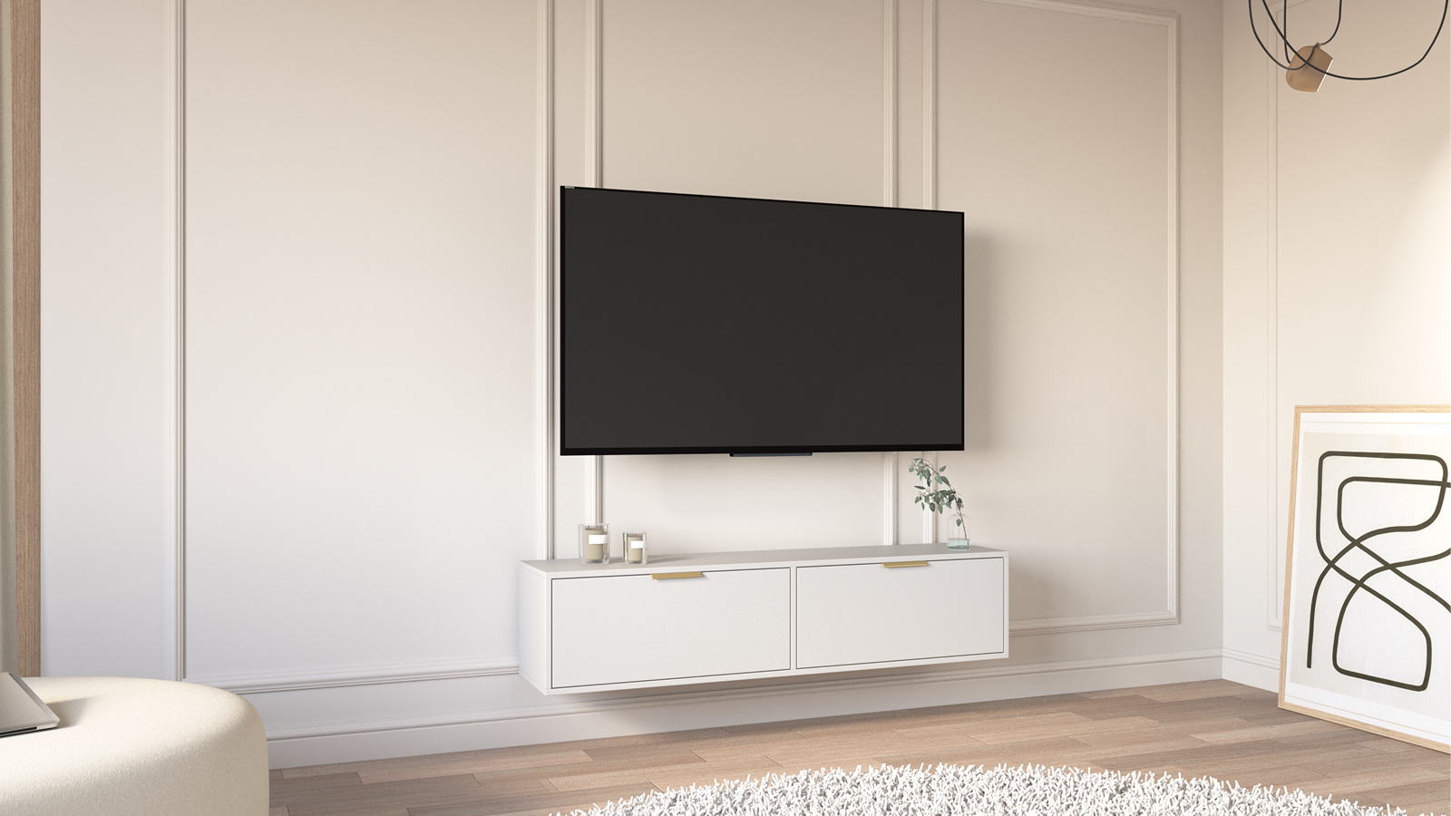 VENA BIAŁA RTV WISZACA 2K