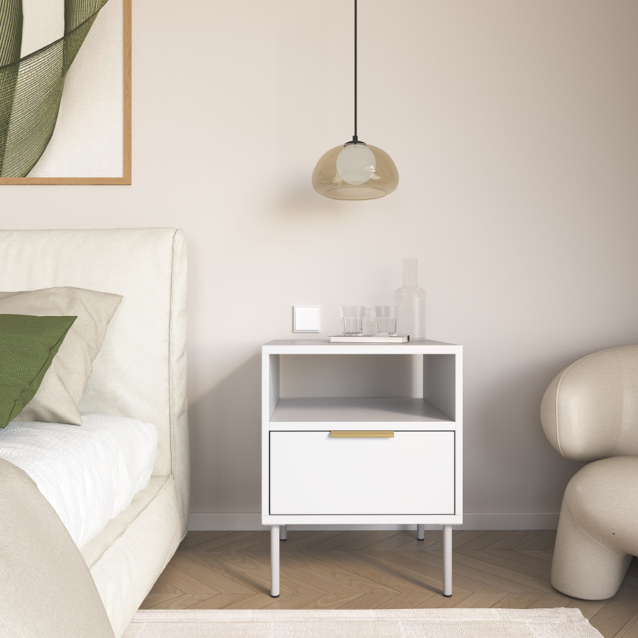 VENA BIAŁA SZAFKA NOCNA now