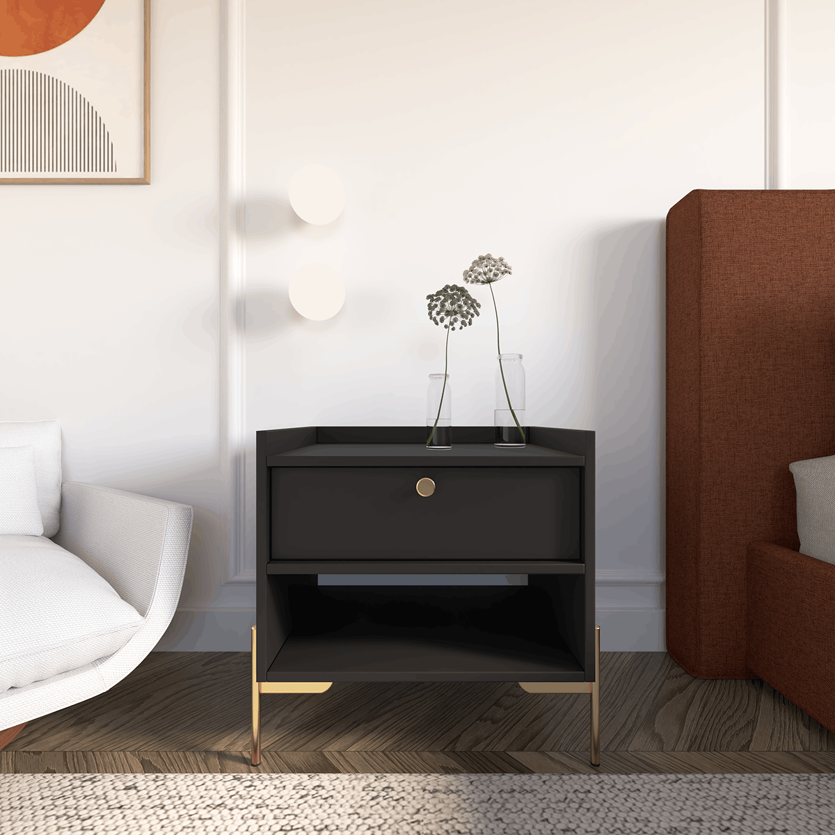 LUX SZAFKA NOCNA 1 SZUF 1