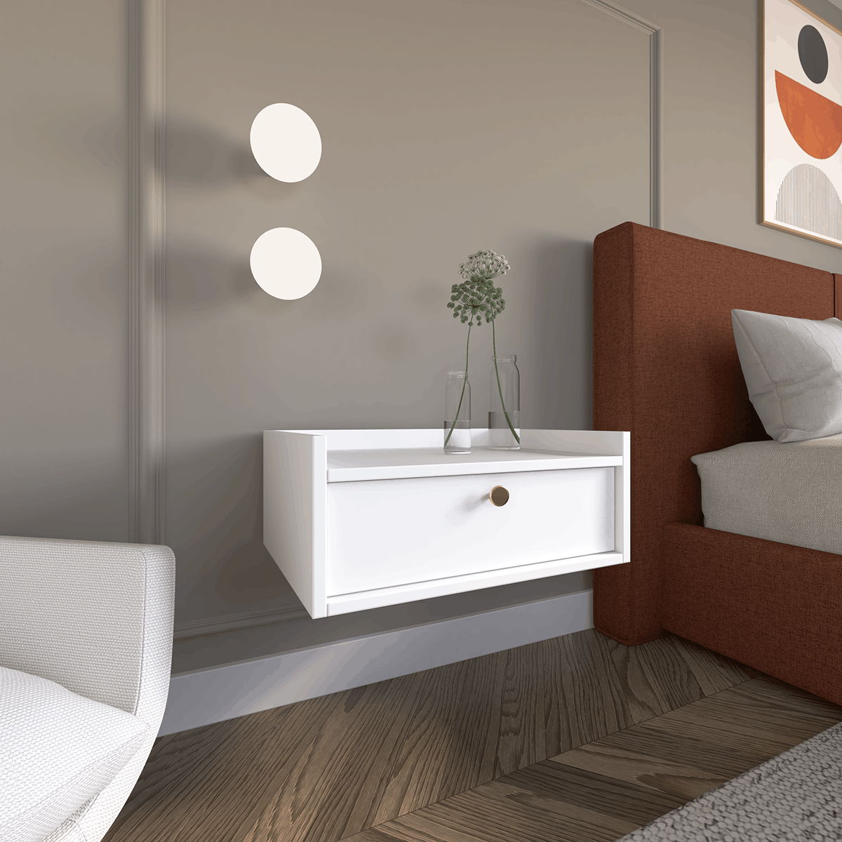 LUX SZAFKA NOCNA WISZACA NOWA — kopia 1