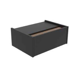 Szafka Nocna Czarna/Orzech Carini SENSO